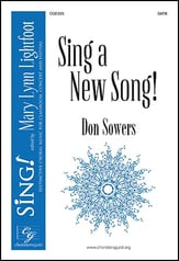 Sing a New Song SATB choral sheet music cover